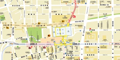 Карта Тајпеј подземни тржни центар