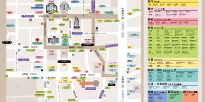 Шопинг зона ximending мапи